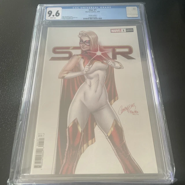 Star #1 CGC 9.6 Marvel 2020 Comic Book J. Scott Campbell Variant Cover