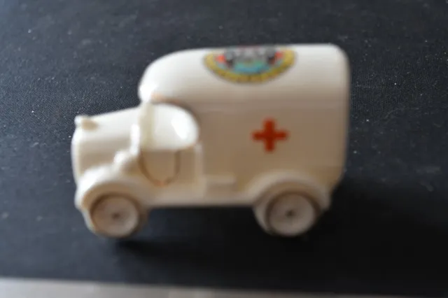 Crested China Arcadian Ww1  Red Cross Ambulance Guildford Crest