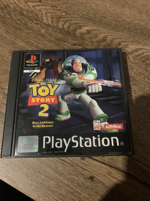 TOY STORY 2 PS1 (COMPLETE) Sony PlayStation rare Buzz Lightyear Disney ...
