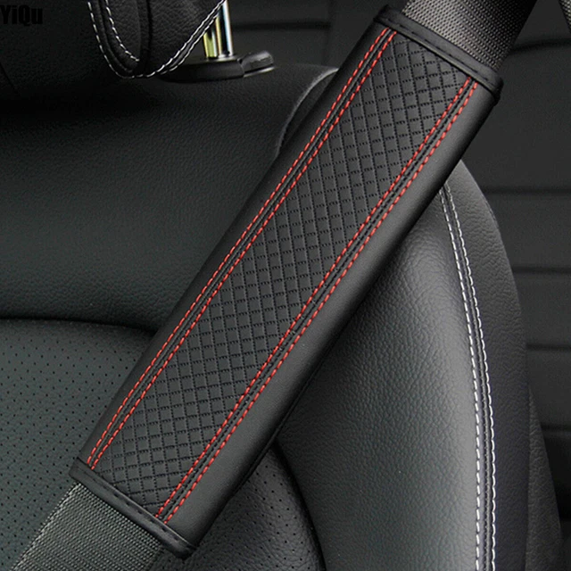 2Pcs Seat Belt Shoulder Pad Cushion Protector Cover Car Safety Strap Accessories