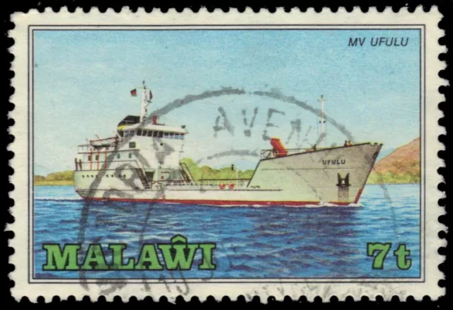 MALAWI 466 - Ships on Lake Malawi "M.V. Ufulu" (pb22419)