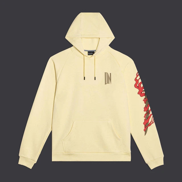 Felpa con Cappuccio uomo DOLLY NOIRE Ryu Dragon Hoddie Beige - SW172-SA-02