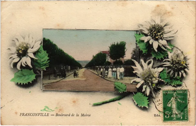 CPA Franconville Boulevard de la Mairie FRANCE (1330986)