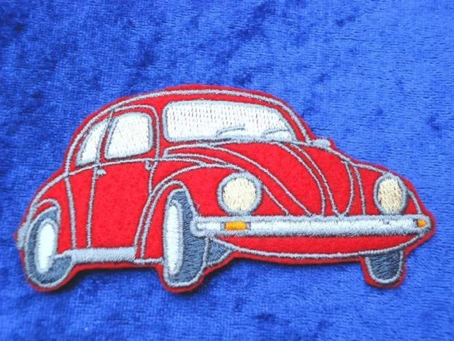 Volkswagen VW Maggiolino Toppa/Adesivo / Toppa Fronte Destra - Rosso Solo Oggi