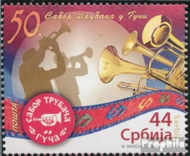Briefmarken Serbien 2010 Mi 360 postfrisch Musik