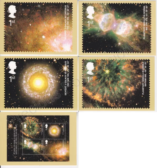 Gb Postcards Phq Cards Mint No. 246 2002 Astronomy