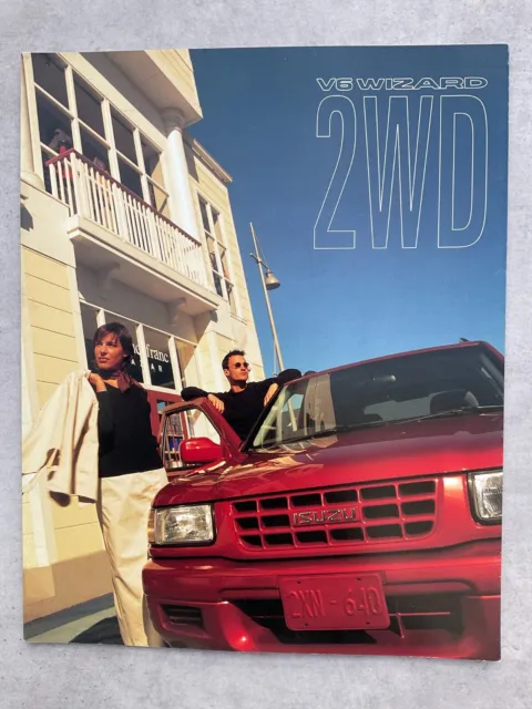 Isuzu V6 Wizard 2WD Japan Market Car Sales Brochure - c2017