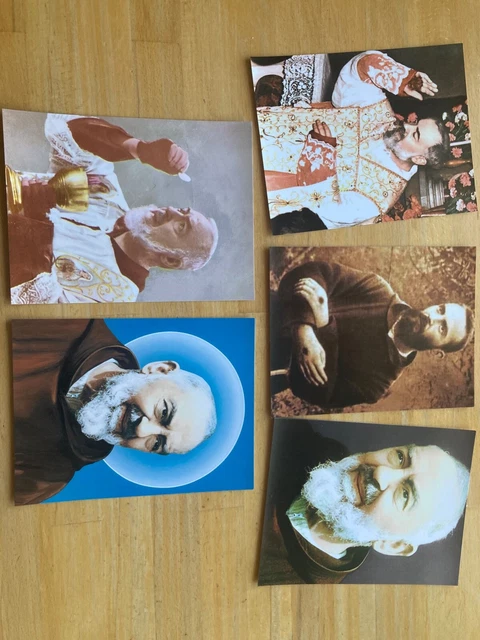 Padre Pio Saint Catholic priest mystic Miracle Stigmata Holy Pictures Job Lot
