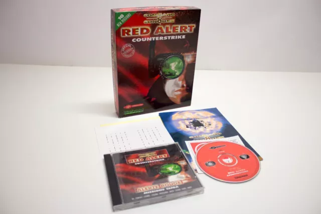 Command & Conquer: Red Alert Counterstrike PC CD-Rom in Big Box - 1997