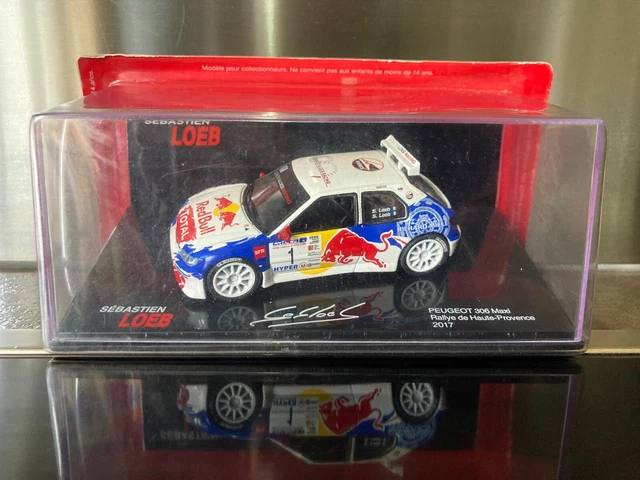 Altaya 1/43 Peugeot 306 Maxi #1 - Rallye Haute-Provence 2017 (Sébastien Loeb)