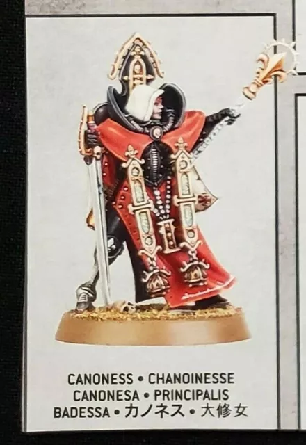 Warhammer 40K Adepta Sororitas Combat Patrol CANONESS Sisters of Battle