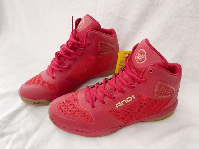 AND1 Dragon Mid Basketball Shoes, Men 9, 2011