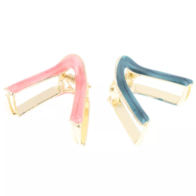 Alloy Triangle Hair Clips For Women Girls Hair Claw Barrettes Claw Crab Hairp Sp