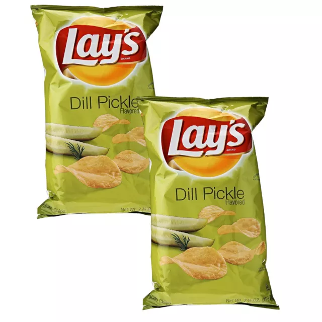 Lay's Dill Pickle Flavored Potato Chips - 7.75oz