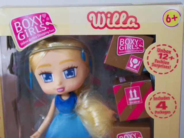 Boxy Girls Willa Doll PLUS Extra 6 Packs of Surprises - Damaged Box 2