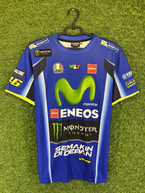 Camicia Maglia Valentino Rossi #46 Monster The Doctor Motogp Racing Yamaha Taglia L