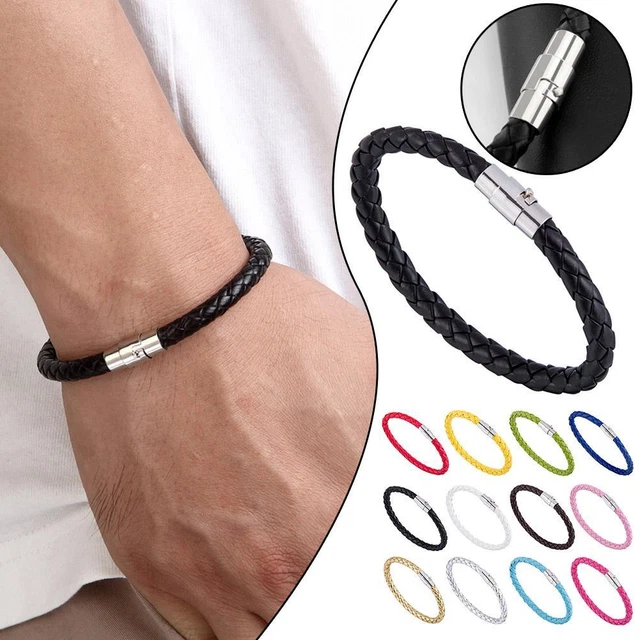 Panova Couple Cuff Bracelet , Couple Cuff Bracelet Set, Magnetic Locks Braide