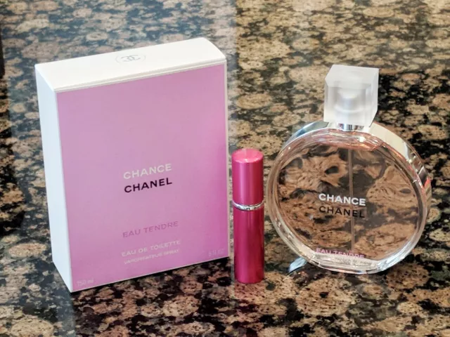 Shop for samples of Chance Eau Tendre (Eau de Parfum) by Chanel for women  rebottled and repacked by