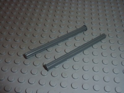 Lego Technic 4x Axe Axle 8 with Stop gris foncé/dark bluish gray 55013 NEUF 
