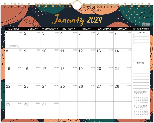 CALENDARIO 2024, CALENDARIO 2024 Da Gennaio 2024 a Dicembre 2024