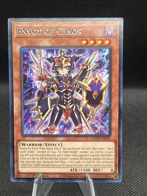 Envoy Of Chaos TOCH-EN039 Yugioh 1st Edition (New) NM/Mint