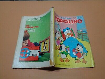 Topolino N° 768 Originale Mondadori Disney Discreto/Buono 1970 Bollini