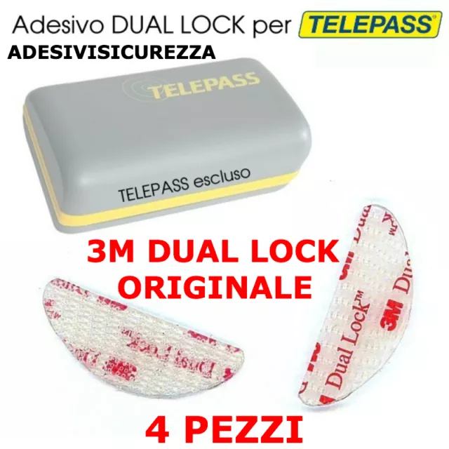 Dual Lock Sj 3560 3M Autocollant 4 Pièces Singles GOPRO Telepass Tableau