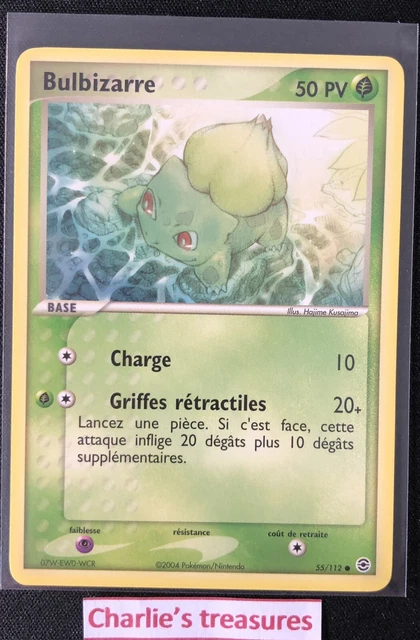 Pokemon - Bulbizarre - 55/112 - Rouge Feu Vert Feuille - FR - NM+ / NEUF