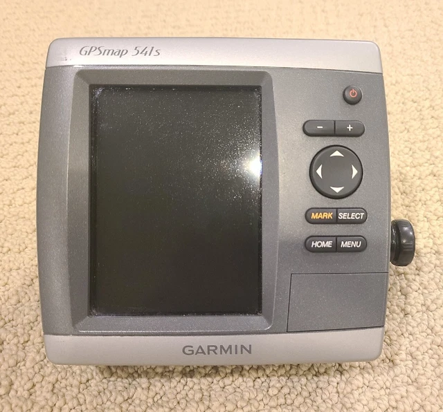 USED GARMIN GPSMAP 541S Chart Plotter Fish Finder Sounder w/ Transducer