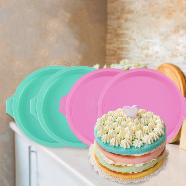 Set Di 3 Stampi In Silicone Per Decorazioni Torta - Forme A Fiore, Resistenti Al Caldo E Al Freddo, Per Cioccolato E Fondente