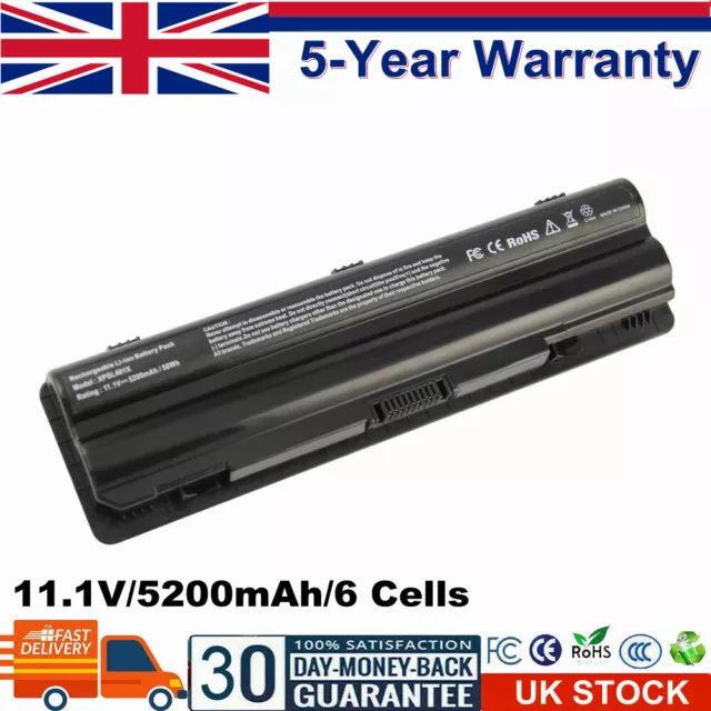 Battery For Dell XPS 14 15 17 L401x L501x L502x L701X L702X JWPHF WHXY3 6/9 Cell