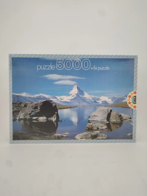 Complet Puzzle 5000 Pièces THE GALLANT SHEPERD Rare