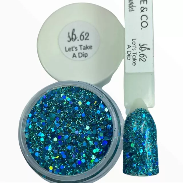 Let’s Take A Dip. Sparkle & Co Dip Powder. Brand New Mini. No Swatch