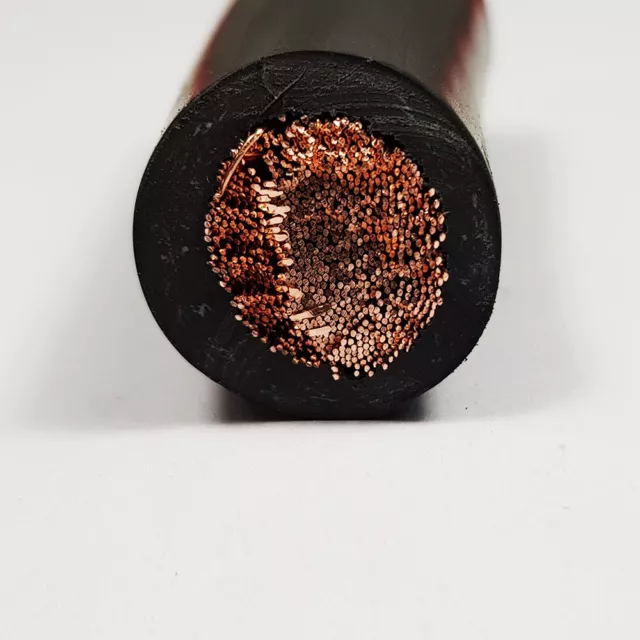 70 mm2 485 A ampères câble de soudage flexible batterie en PVC noir rouge 1 - 100 M longueurs 3