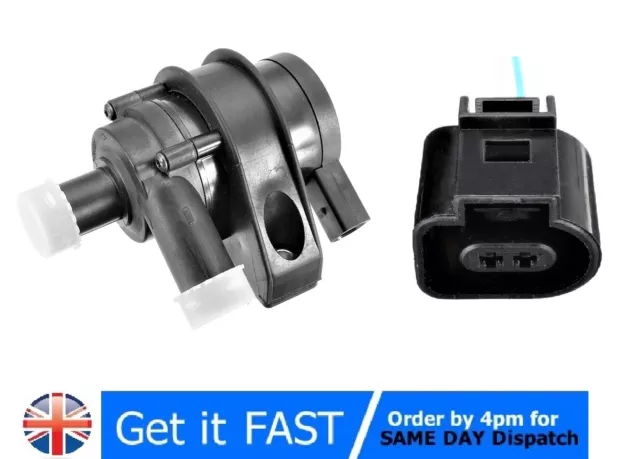 Cooling Water Pump With Plug 1K0965561J For VW Audi Seat Skoda 1.8 TSI 2.0 TFSI