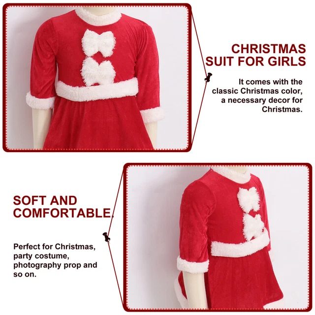 Costume Babbo Natale per ragazze costume di Babbo Natale per ragazze 2