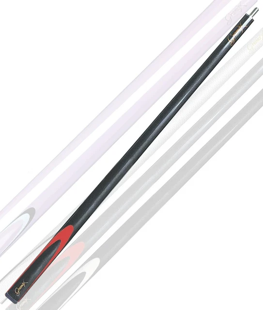 Queue de billard pool snooker en graphite Lynx Gramax 144cm grise