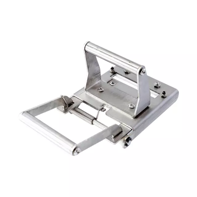 Machine manuelle de baguage de chant d'outils en acier de coupe-bordure mini