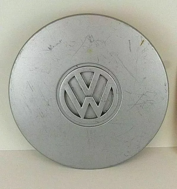 VW POLO / CADDY - 1 x STEEL WHEEL CENTRE HUB CAP TRIM BADGE COVER 6N0601149 (2)