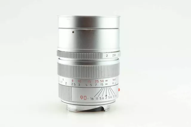 Leica Summicron M 90mm f2 silber 11137 Leitz 95094