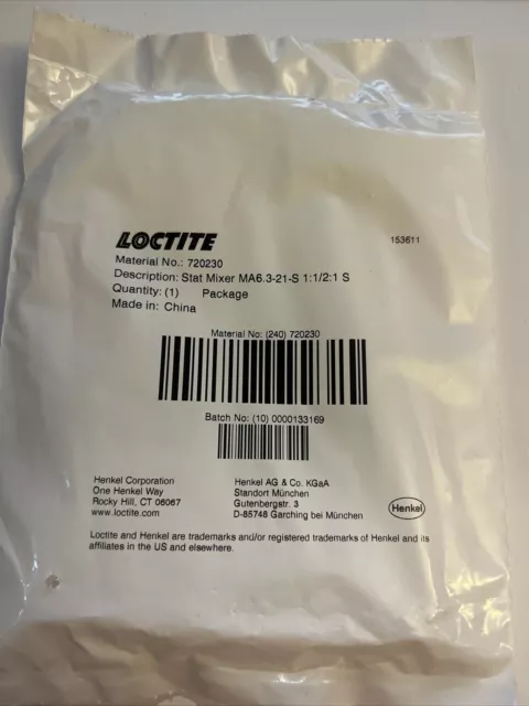 10 Pcs Loctite 720230 Stepped End Mix Nozzle Epoxy Applicator