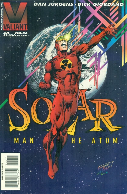 Solar Man Of The Atom #46 By Dan Jurgens Dick Giordano Valiant NM/M 1995
