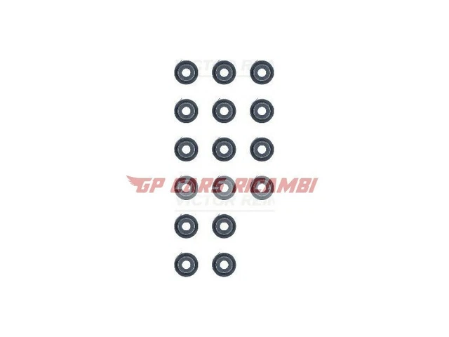 Cancanle 2 Pezzi Stelo Valvola Guarnizione Per Honda GX120 GX140 - Foto 10