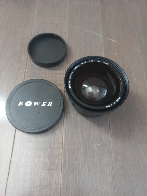 BOWER DIGITAL SUPER Wide AF Lens Made In Japan