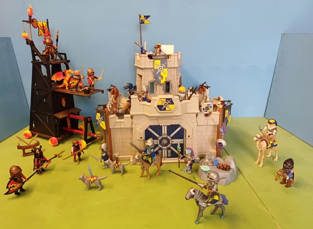 Playmobil Novelmore 70393 pas cher, Tour d'attaque mobile des Burnham
