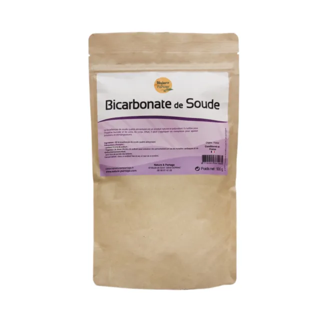 Bicarbonate de soude alimentaire - 500 g