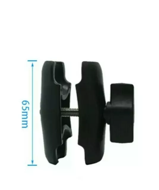 Ram Style 1" Ball Mount Extension Satnav Gropro Camera 65Mm