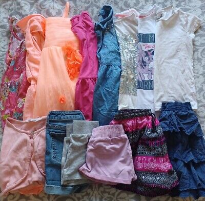 Girls Spring Summer Bundle Of Clothes Age 8-9 - H&M Tu George Next etc