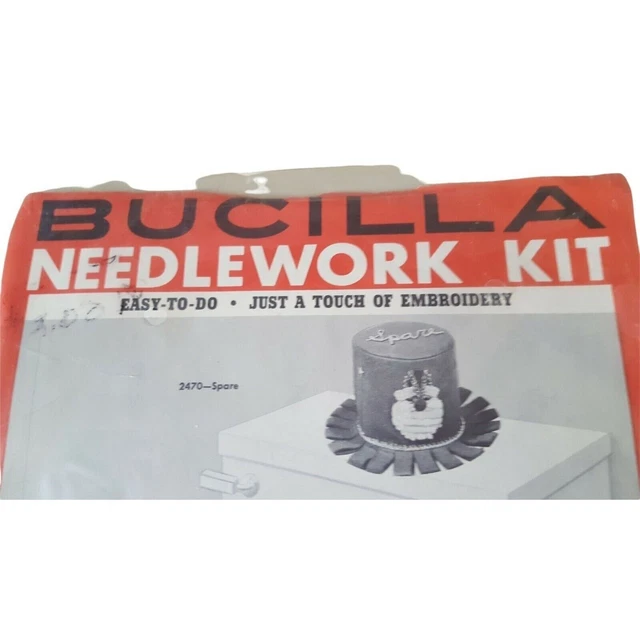 Kit de costura Bucilla joyas Santa cubierta de repuesto para rollo de tela extra