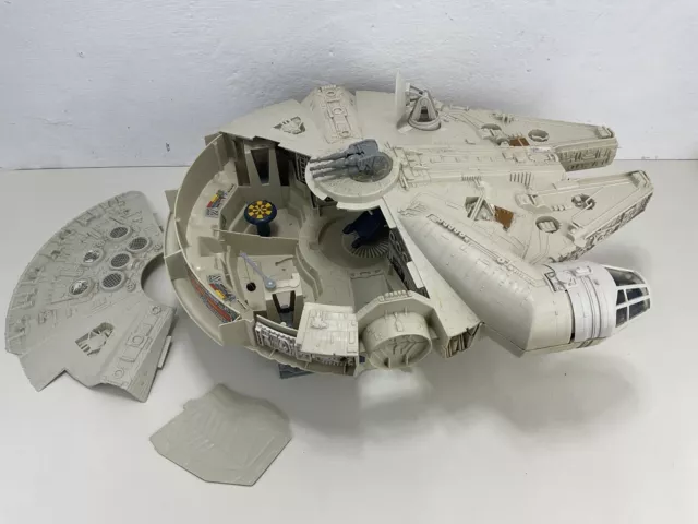 Vintage Original Star Wars Millennium Falcon Complete Working